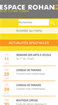 Mobile Screenshot of espace-rohan.org