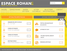 Tablet Screenshot of espace-rohan.org